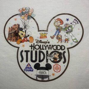 Disney Hollywood Studios shirt.